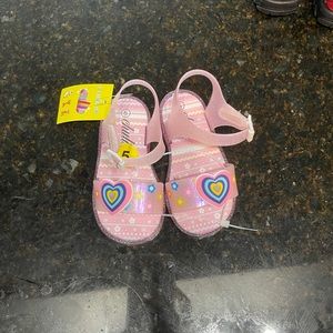 Pink toddler Light  up jelly sandals